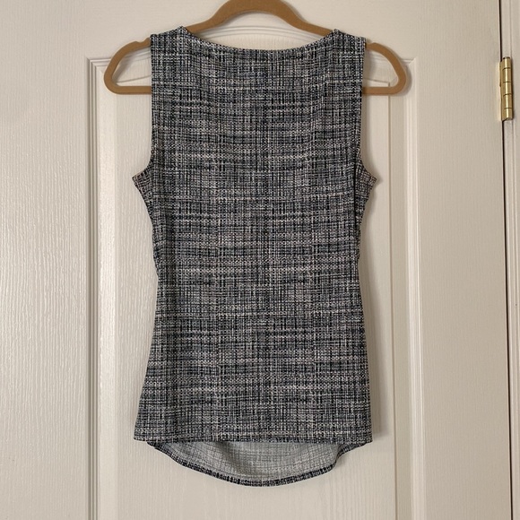 WHBM Sleeveless Plaid Shell - Picture 8 of 15